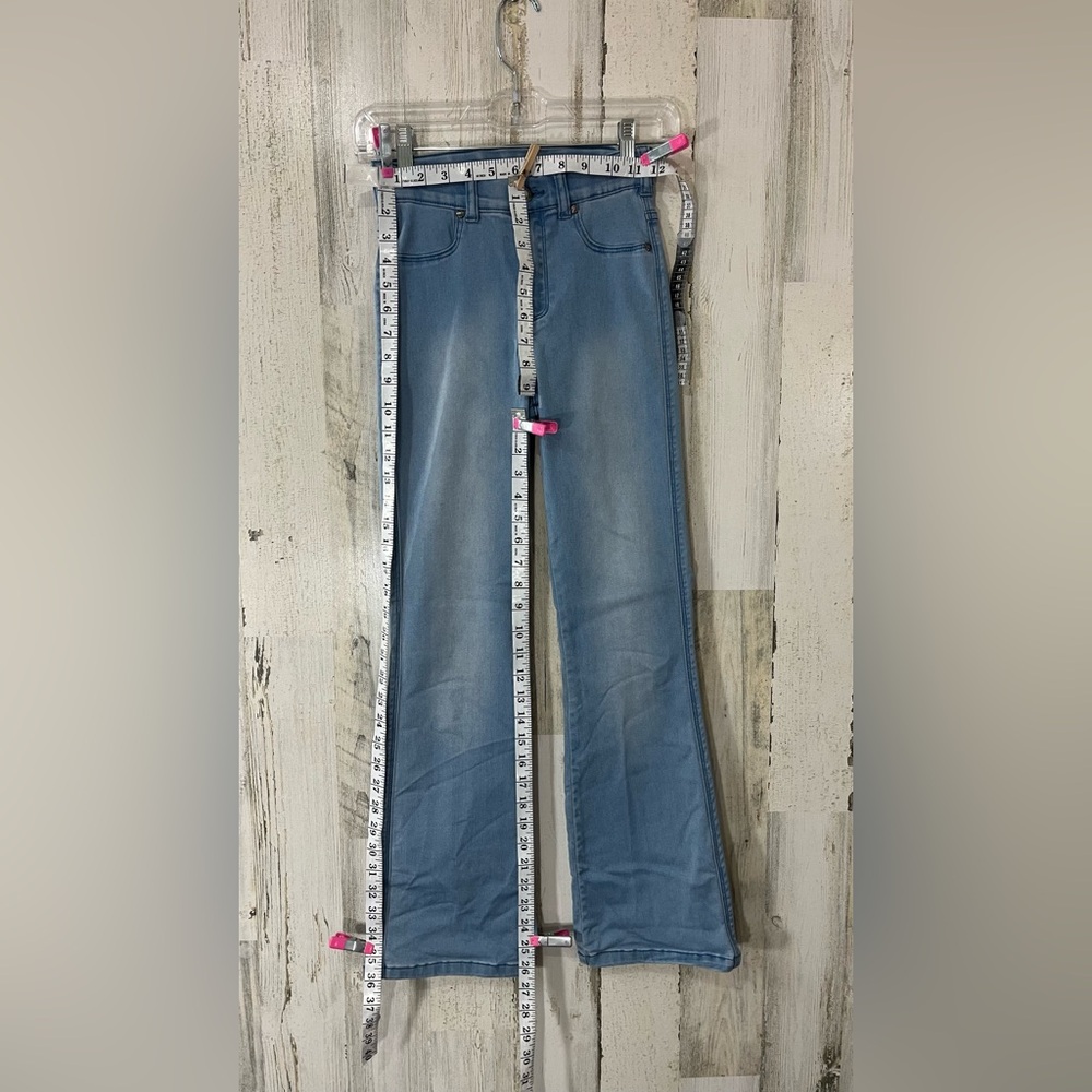 Dr. Denim Jeansmakers Skinny Holly Light Denim Jegging Legging Flare Size Small - Picture 8 of 13